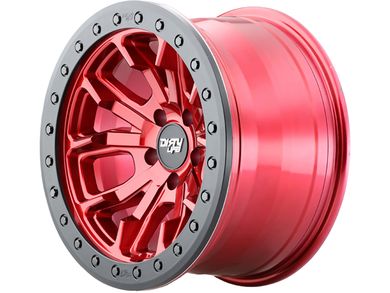 Dirty Life Red DT-1 Wheels | Rugged Ridge