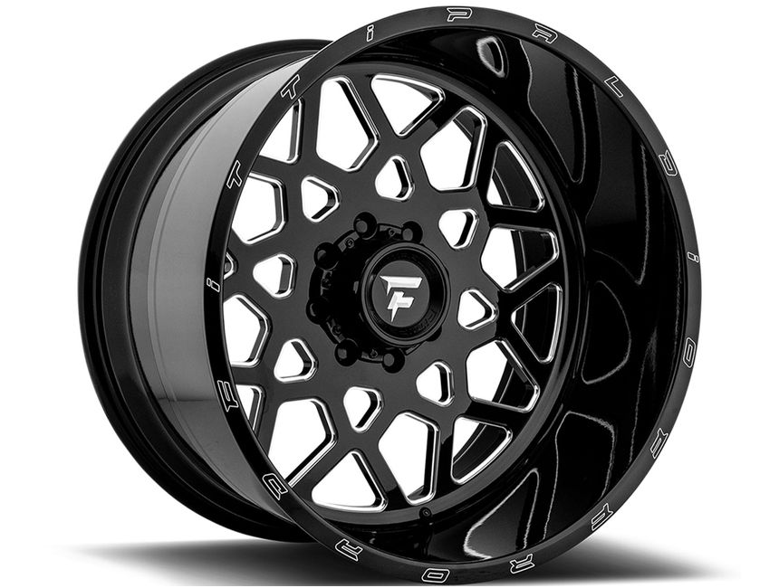 Fittipaldi Off-Road Forged Milled Gloss Black FTF 11 Wheels | Rugged Ridge