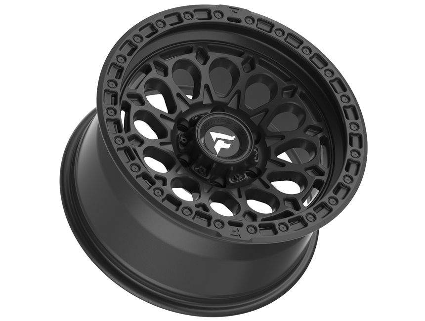 Fittipaldi Off-Road Matte Black FT101 Wheels | Rugged Ridge