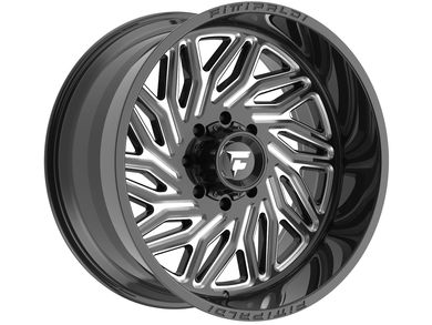 Fittipaldi Off-Road Milled Gloss Black FA13 Wheels | Rugged Ridge