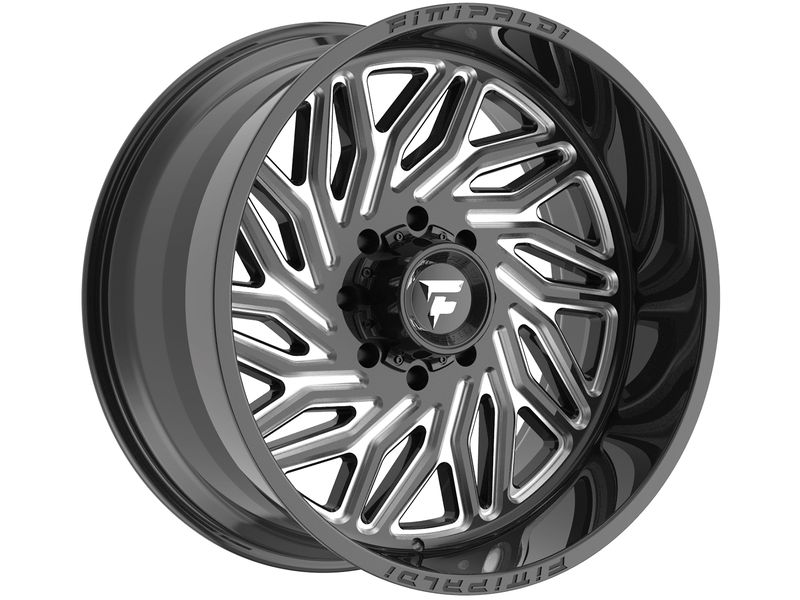 Fittipaldi Off-Road Milled Gloss Black FA13 Wheels | Rugged Ridge