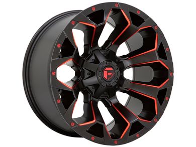 Fuel Fuel Black & Red Assault Wheel D78720909850