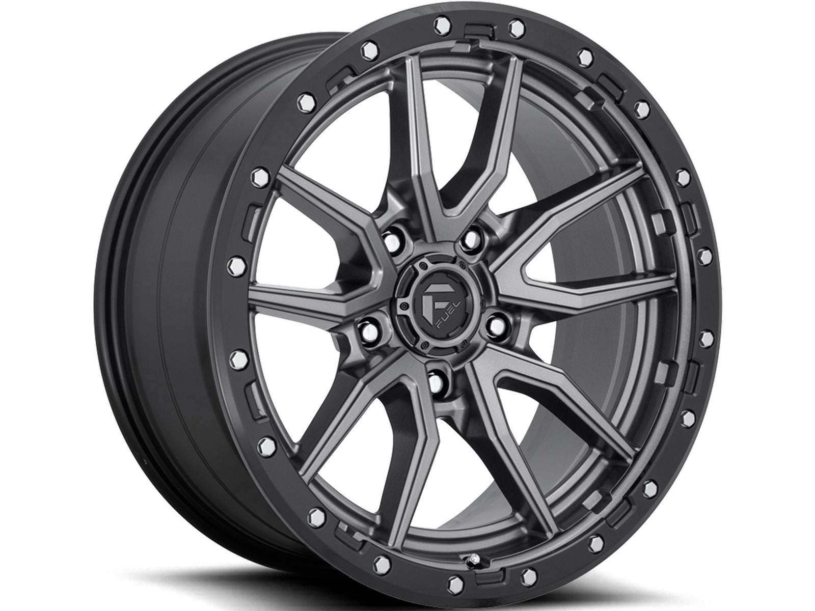 Fuel Grey Rebel 5 Wheels | Rugged Ridge