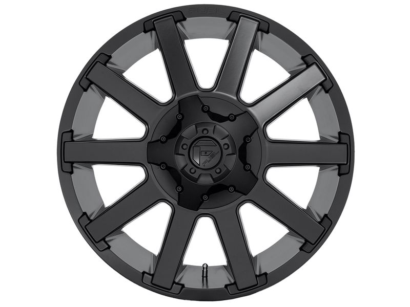Fuel Fuel Matte Black Contra Wheel D43720901857