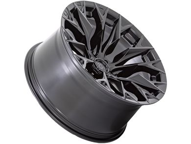 Fuel Fuel Matte Black Flame Wheel D80420008447