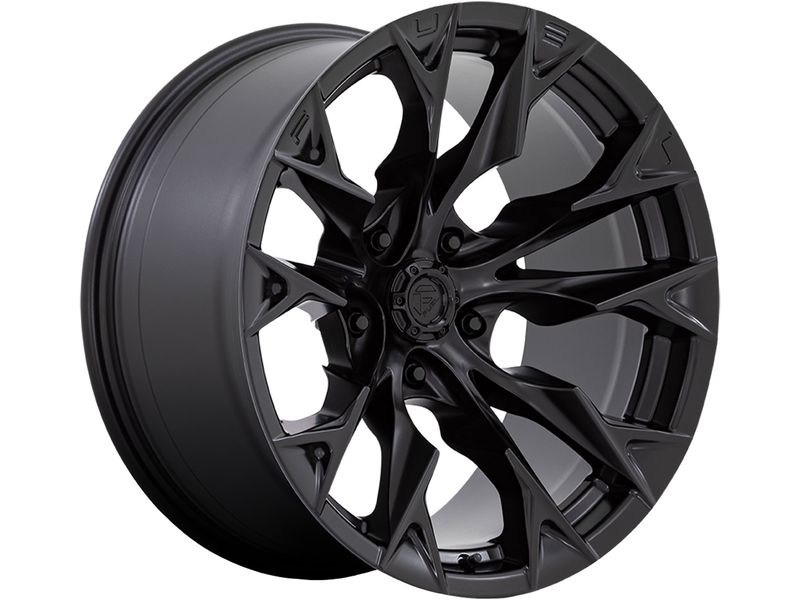 Fuel Matte Black Flame Wheels Rugged Ridge