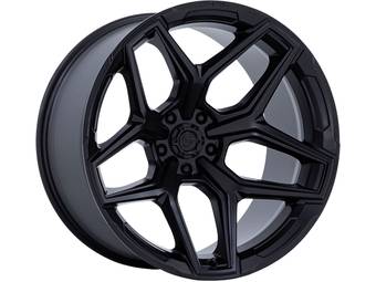 Fuel Matte Black Flux 5 Wheel