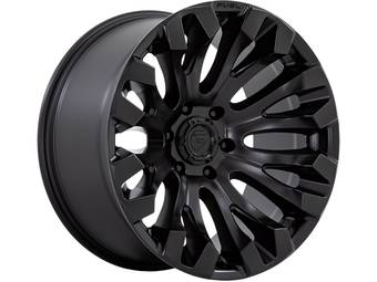 Fuel Matte Black Quake Wheel