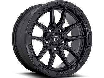 Fuel Matte Black Rebel 5 Wheels