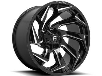 Fuel Milled Gloss Black Reaction Wheels