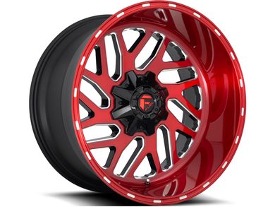 Fuel Fuel Milled Red Triton Wheel D69122009846