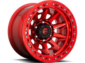 Fuel Red Covert Beadlock Wheels