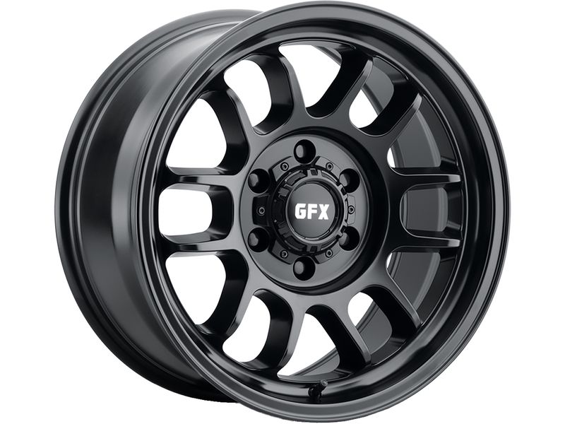 G-FX Matte Black TR28 Wheels | Rugged Ridge