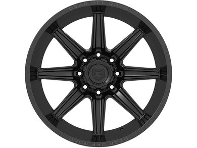 ブラック ループタイ Gear Off-Road Gear Off-Road Gloss Black Ridge Wheel 765B-2228944