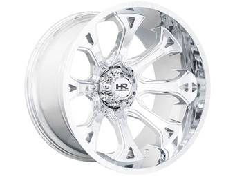 Hardrock Chrome BloodShot Wheels