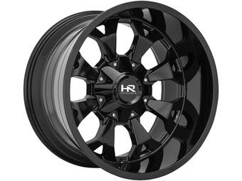 Hardrock Gloss Black Devastator Wheels