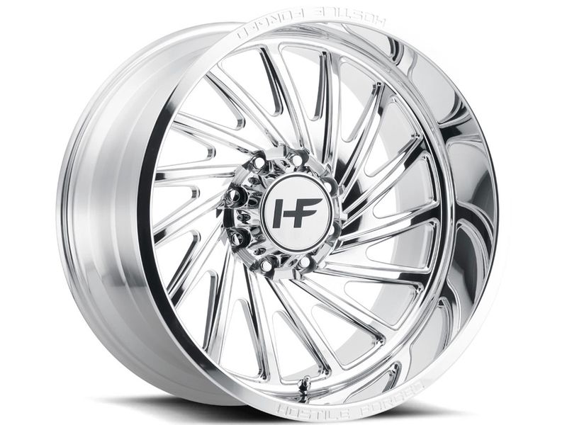 Hostile Forged Polished Chaos Wheels | Rugged Ridge