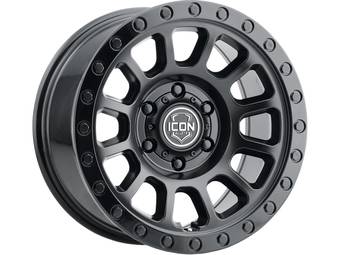 Icon Double Black Hulse Wheel