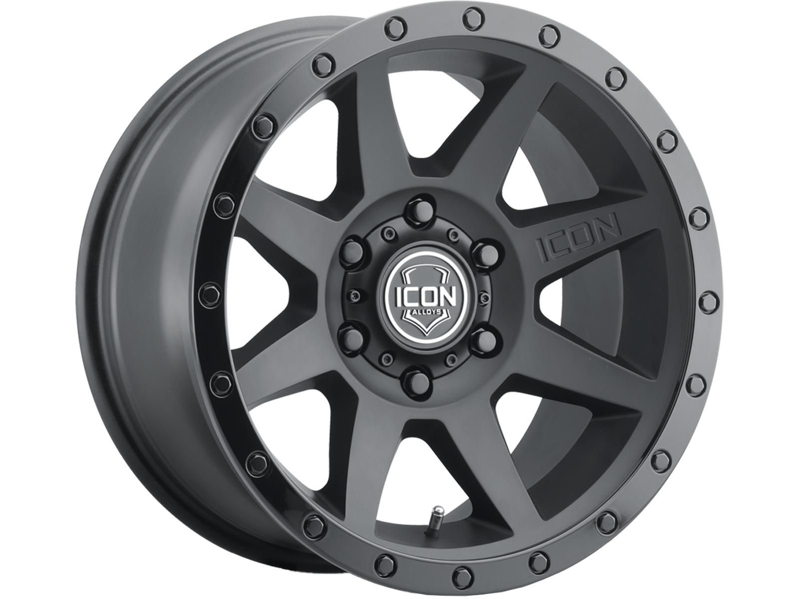 Icon Vehicle Dynamics Icon Double Black Rebound Wheel 1817857345DB
