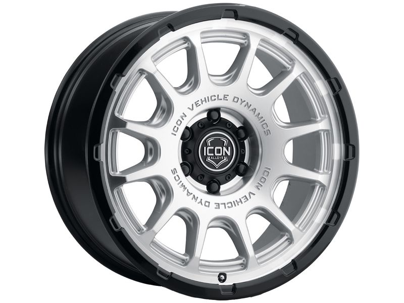 Icon Vehicle Dynamics Icon Machined Silver Rancho Wheel 8420907345SMGB