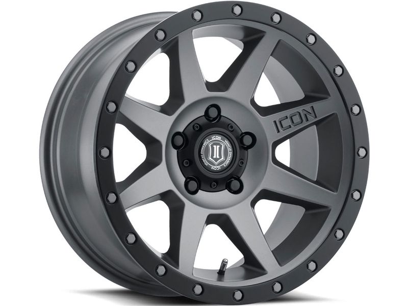 Icon Titanium Rebound Wheels | Rugged Ridge
