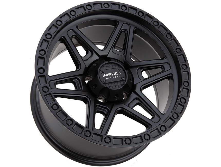 thumbnail image 2 of Fuel Off-Road Matte Black Bolt-On Center Cap - 8" Diameter For 5 & 6 Lug Wheels (1001-63-B) 2 of 3