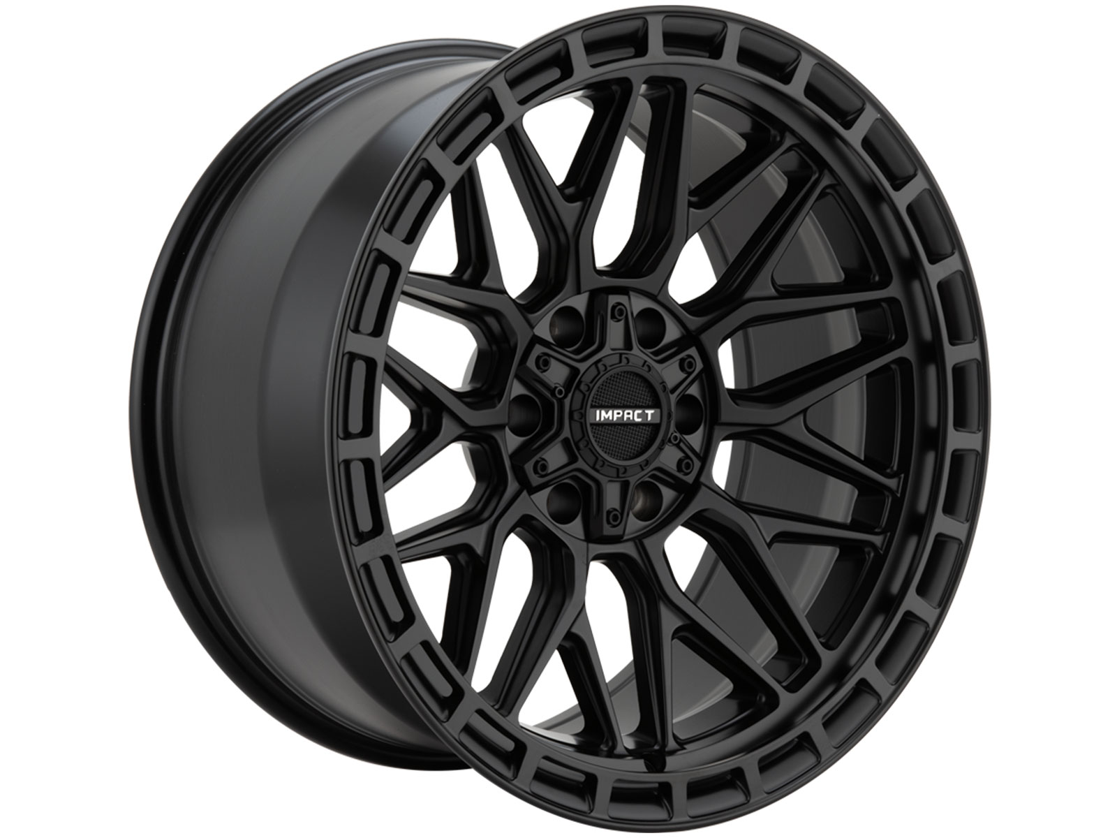 Impact Off-Road Matte Black 8811 Wheels | Rugged Ridge