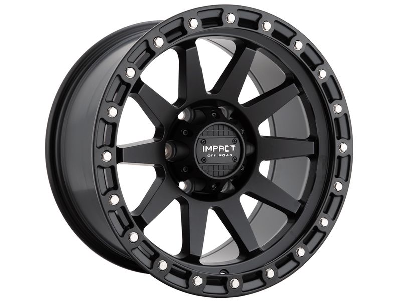 Impact Off-Road Matte Black 882 Wheels | Rugged Ridge