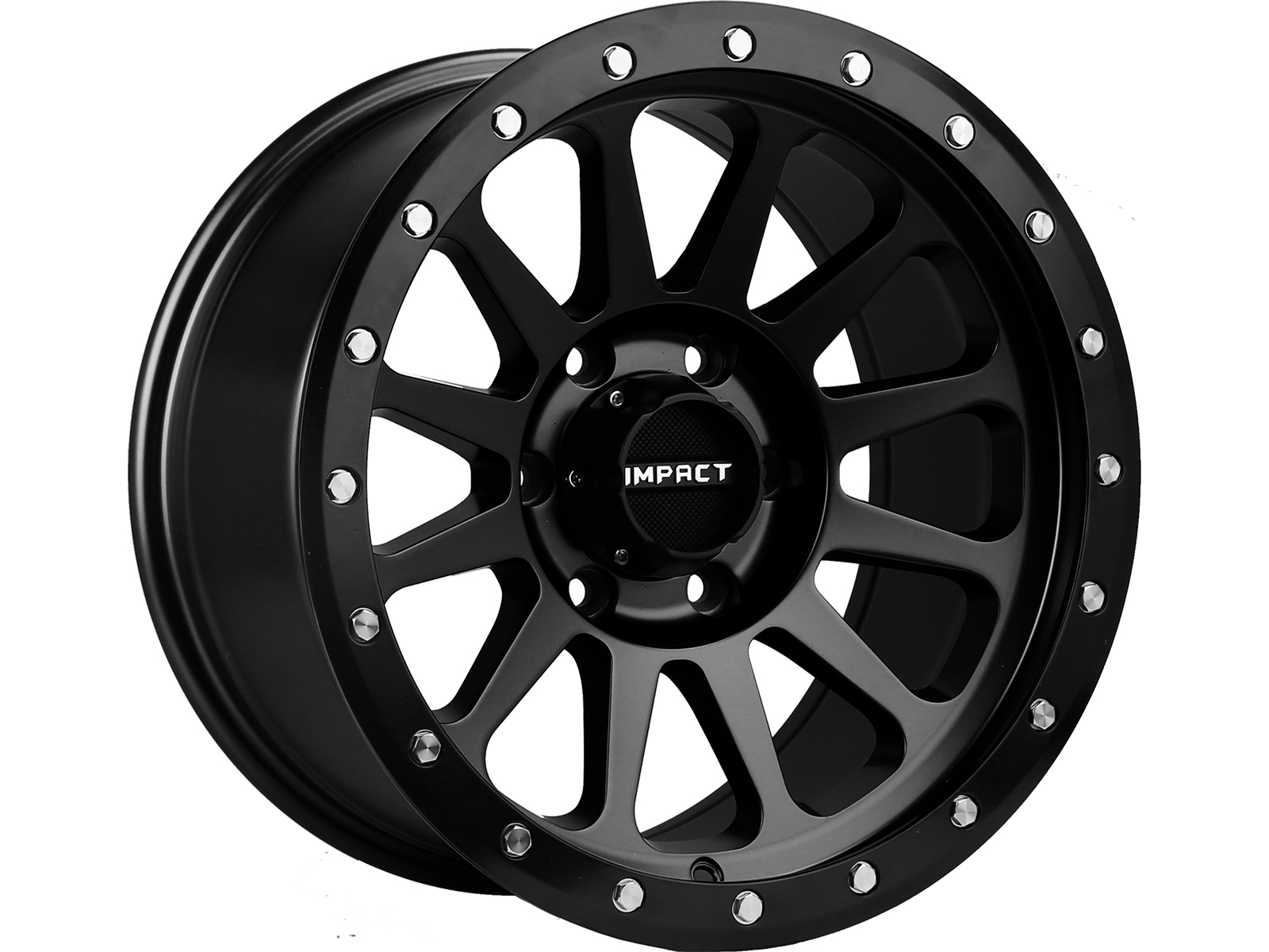 Impact Off-Road Matte Black 884 Wheels | Rugged Ridge