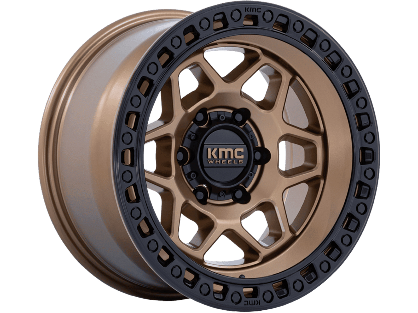 【美品】K&R Groove Comp KMC Bronze KM553 Torx Wheels | Rugged Ridge