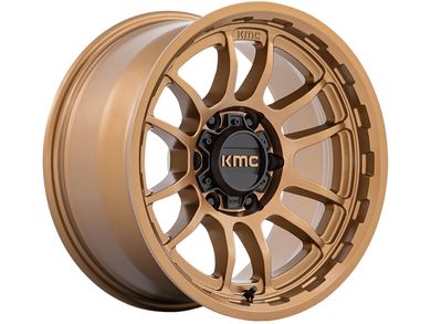 KMC Bronze KM727 Wrath Wheels | Rugged Ridge