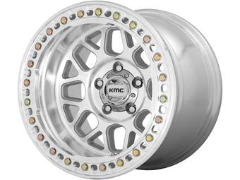 KMC Machined KM235 Grenade Crawl Beadlock Wheels