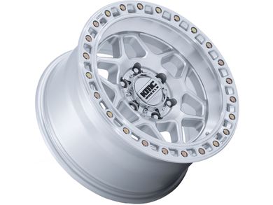 KMC Machined Silver KM553 Torx Wheels | Rugged Ridge