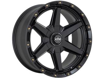 KMC Matte Black KM101 Tempo Wheel