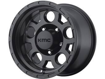 KMC Matte Black KM522 Enduro Wheels