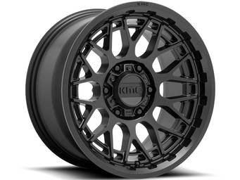 KMC Matte Black KM722 Technic Wheels