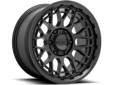 K  KMC KMC Matte Black KM722 Technic Wheel KM72229064718