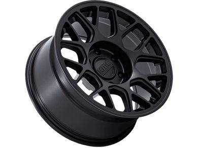 KMC Matte Black KM730 Hatchet Wheels | Rugged Ridge
