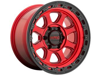 KMC Red KM548 Chase Wheel
