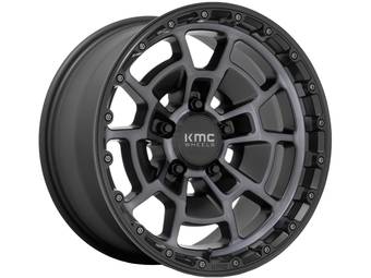 KMC Tinted Black KM718 Summit Wheel