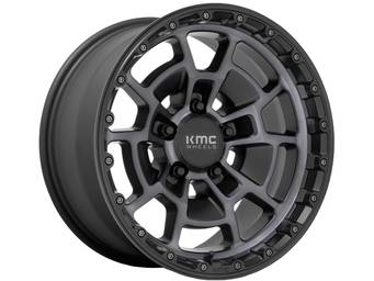 KMC Tinted Black KM718 Summit Wheel