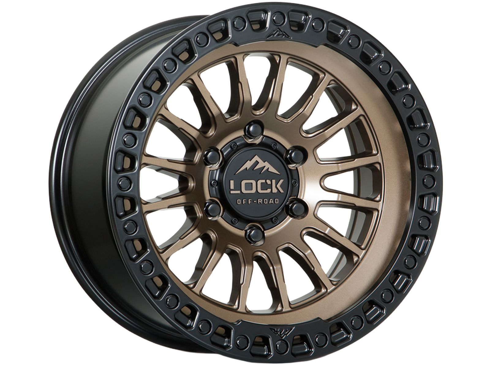 Lock Off-Road Wheels Lock Off-Road Bronze Grit Wheel GRIT-7963MRMBR12N