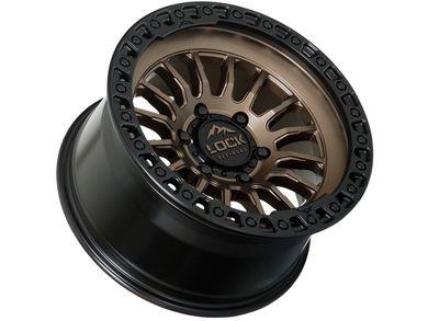 Lock Off-Road Wheels Lock Off-Road Bronze Grit Wheel GRIT-7963MRMBR12N