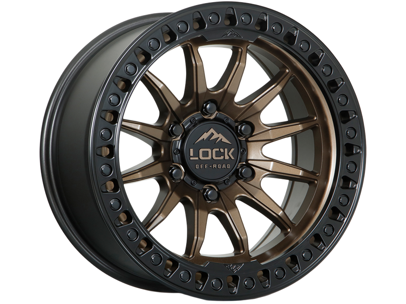 ロードオブザリング Lock Off-Road Wheels Lock Off-Road Bronze Trail Wheel TRAIL-7957MRMBR