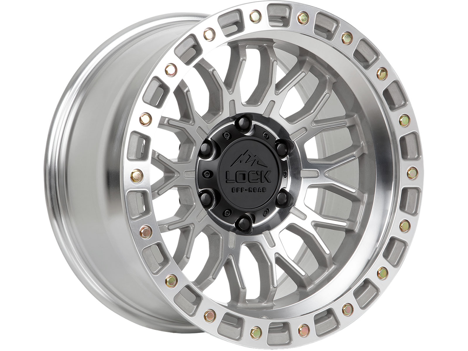 Lock Off-Road Wheels Lock Off-Road Machined Combat Wheel COMBAT