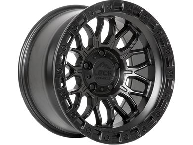 Lock Off-Road Wheels Lock Off-Road Matte Black Combat Wheel COMBAT