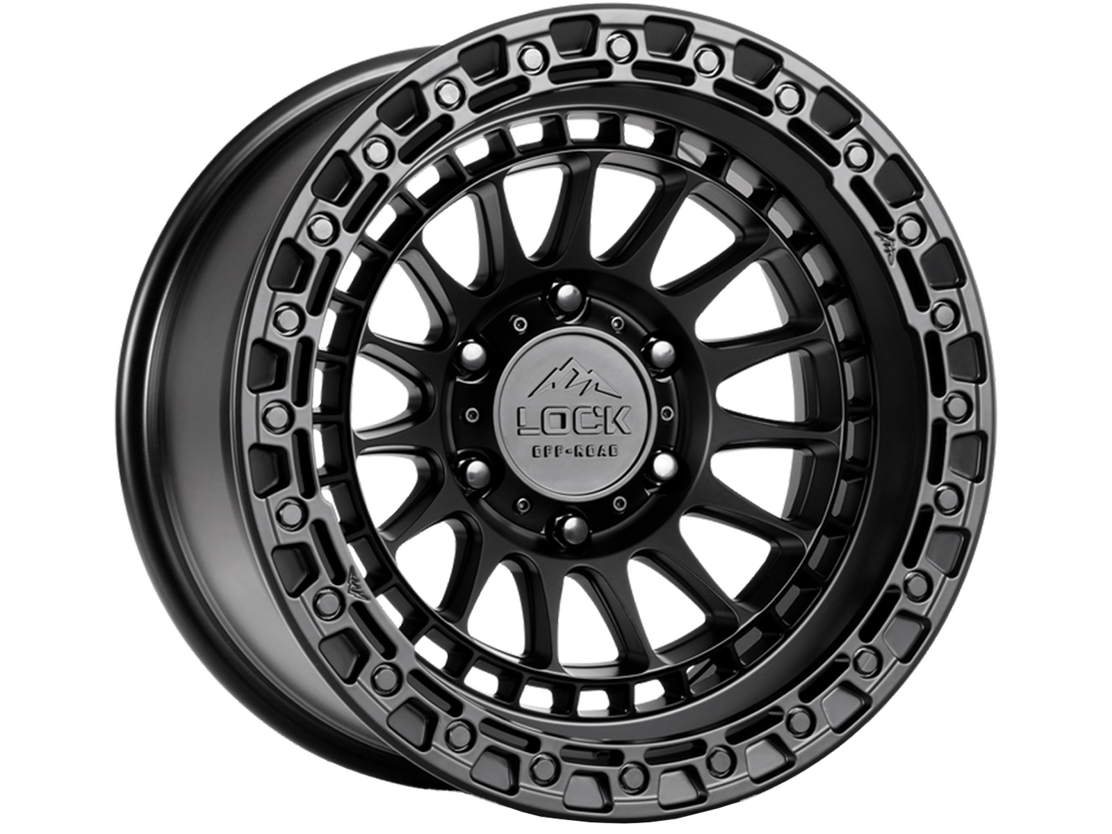 Lock Off-Road Wheels Lock Off-Road Matte Black Mojave Wheel MOJAVE