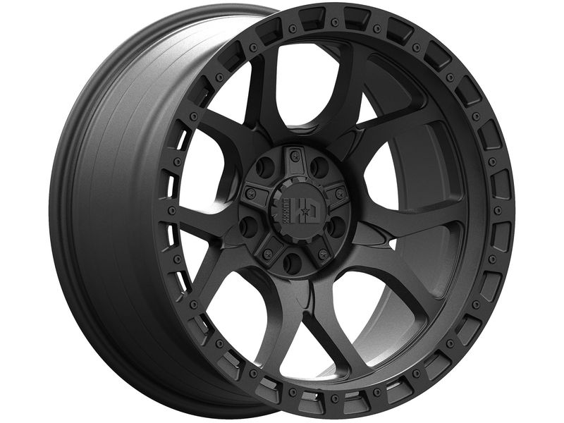 Luxxx HD Luxxx HD Matte Black LHD40 Wheel LHD40201061351397-19G-B