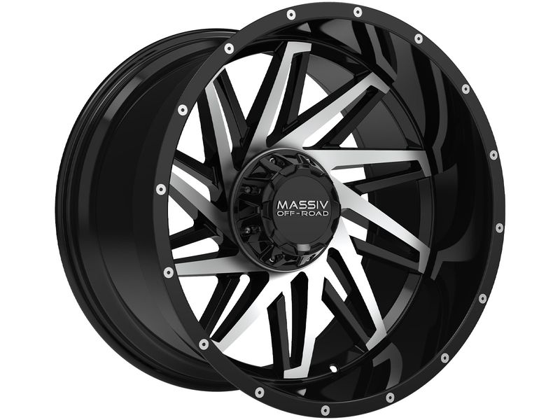 Massiv Off Road Machined Gloss Black Or 3 Wheels Rugged Ridge