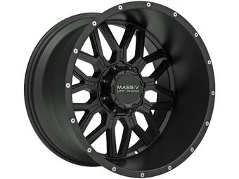 Massiv Off-Road Matte Black OR-1 Wheels